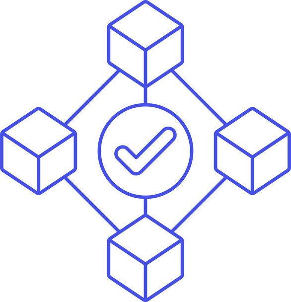 link codering module pictogram in marketingseo categorie - Vector, afbeelding