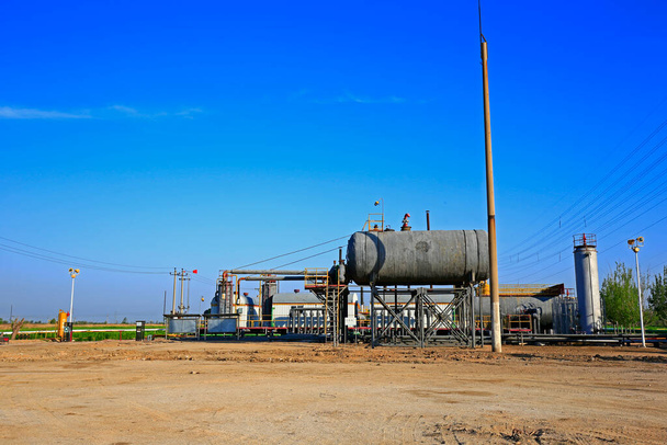 Ventily potrubí a průmyslová zařízení - Fotografie, Obrázek