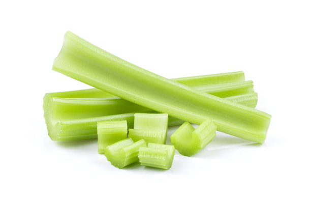 fresh celery isolated on white background - Photo, Image