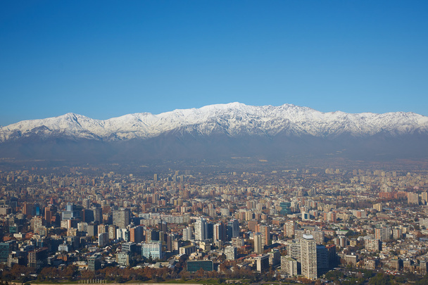 Inverno em Santiago
 - Foto, Imagem