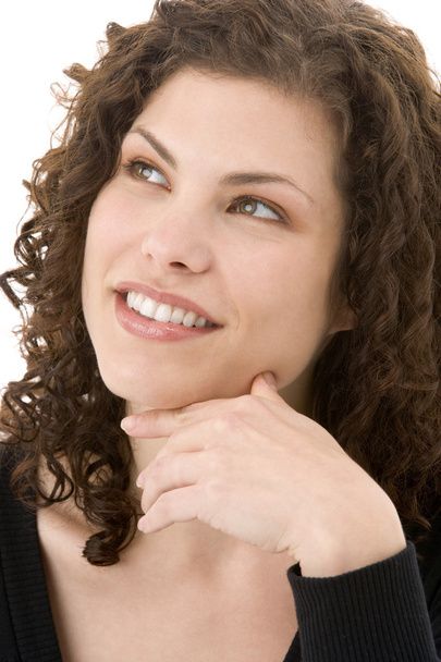 Portrait Of Woman Smiling - Zdjęcie, obraz