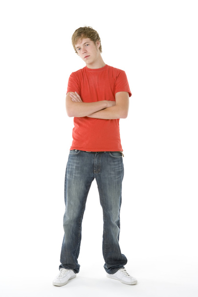 Portrait Of Teenage Boy - Foto, imagen