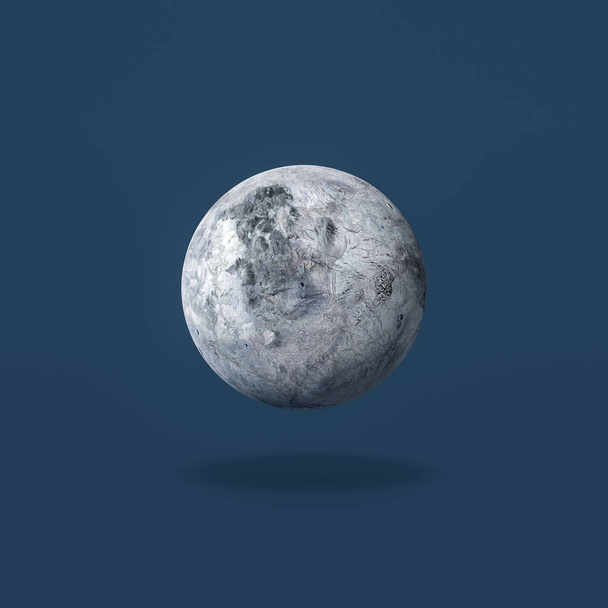 Eris Planet on Blue Background - Φωτογραφία, εικόνα