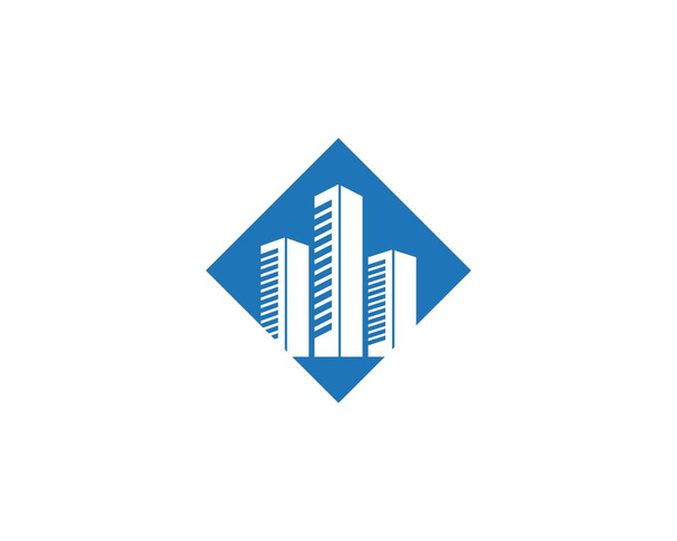 Будівництво будівельного логотипу Векторний шаблон
 - Вектор, зображення