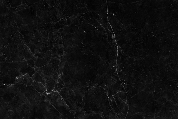 Black grey marble seamless glitter texture background, counter top view of tile stone floor in natural pattern. - Photo, Image