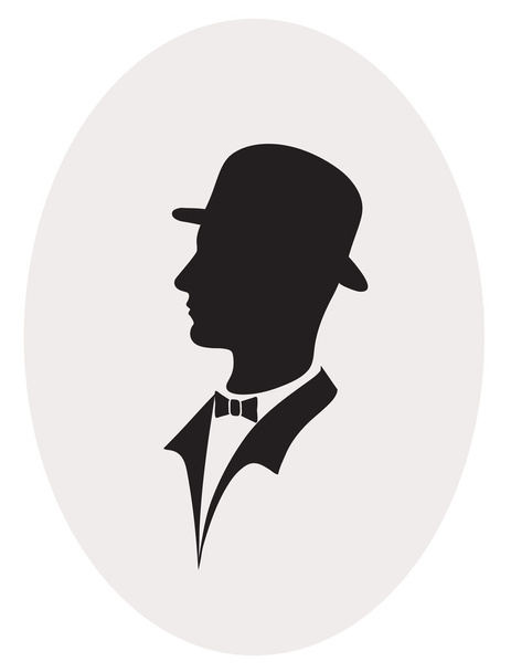Icon of the gentleman - Вектор, зображення