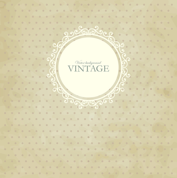 Pastel Vintage vector background - Vector, Imagen