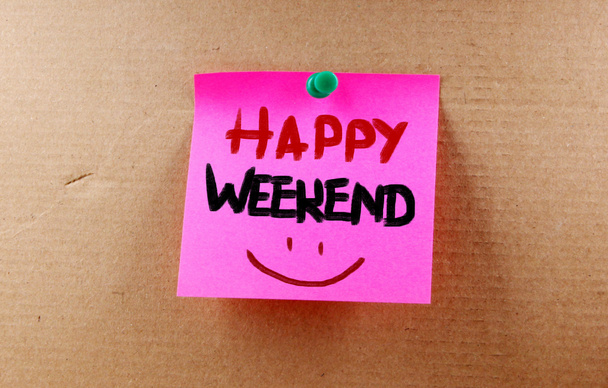 Happy Weekend Concept - Photo, Image
