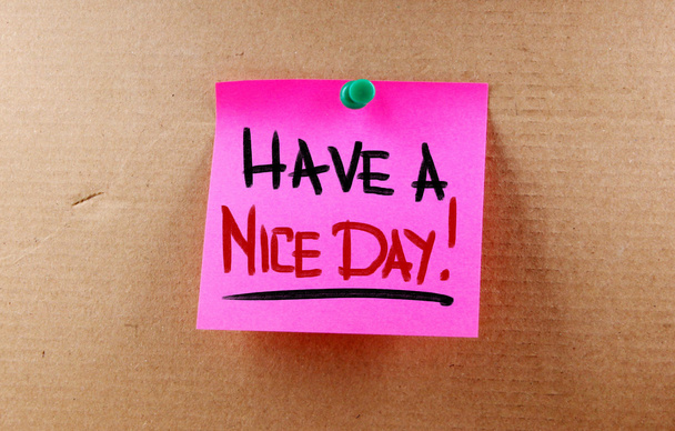 Have A Nice Day Concept - Photo, Image