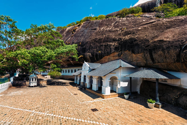 Rock temple in Dambulla, Sri Lanka - Photo, Image