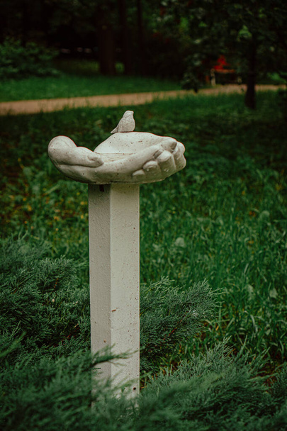 monument to Sokolniki park in Moscow summer 2021 - Fotografie, Obrázek