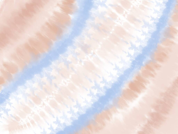 digital painting of beautiful tie-dye pattern with watercolor texture illustration abstract background - Foto, imagen