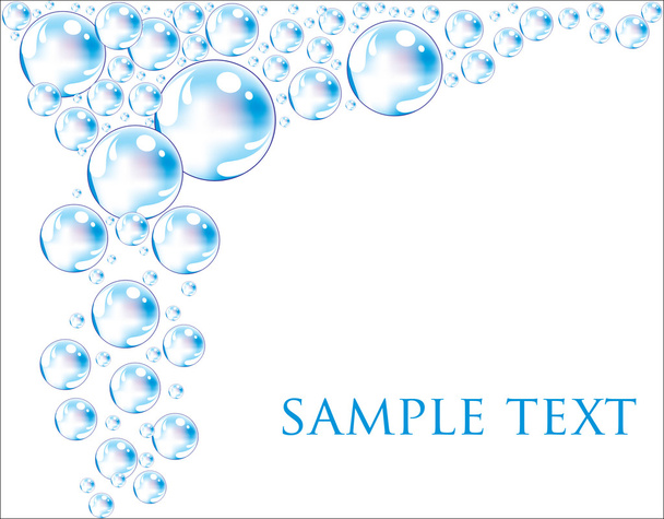 Soap bubbles - Vector, Image