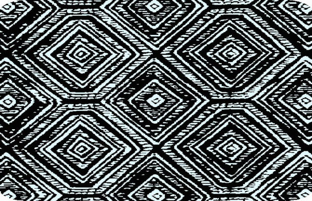 Matto kylpymatto ja matto Boho tyyli etnisen suunnittelun malli ahdistunut kudottu rakenne ja vaikutus - Valokuva, kuva