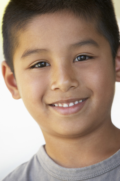 Portrait Of Boy Smiling - Fotoğraf, Görsel