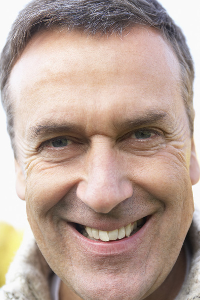 Middle Aged Man Smiling At The Camera - Fotoğraf, Görsel