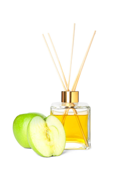 Apple reed diffuser on white background - Photo, Image
