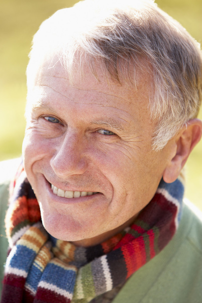 Portrait Of Senior Man Smiling - Fotó, kép