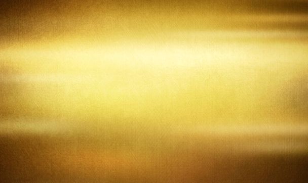 Hafif yansımalı altın metal doku. Tasarım için harika bir arkaplan. - Fotoğraf, Görsel