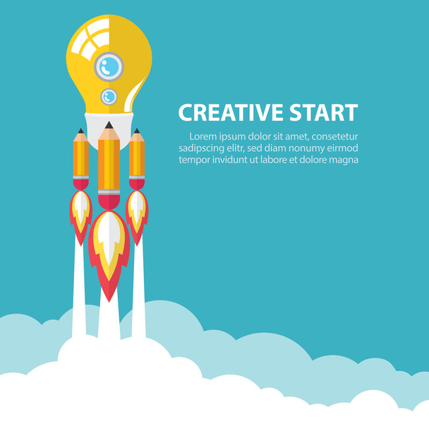 Creative start up - Vector, Image
