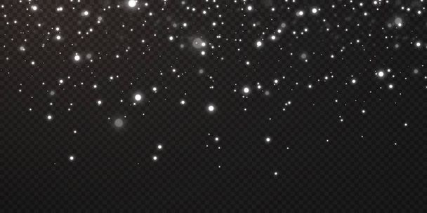 stelle brillanti volare attraverso il cielo notturno in mezzo alla - Vettoriali, immagini