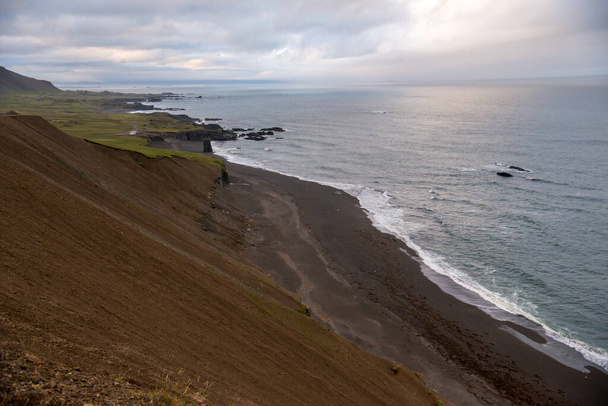 Nádherná islandská krajina. Nádherný obraz úžasné krajiny přírody. Island Europe - Fotografie, Obrázek