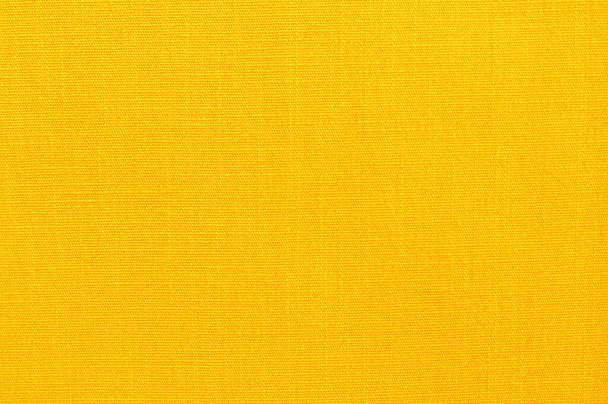 Yellow linen fabric texture background, seamless pattern of natural textile. - Foto, immagini