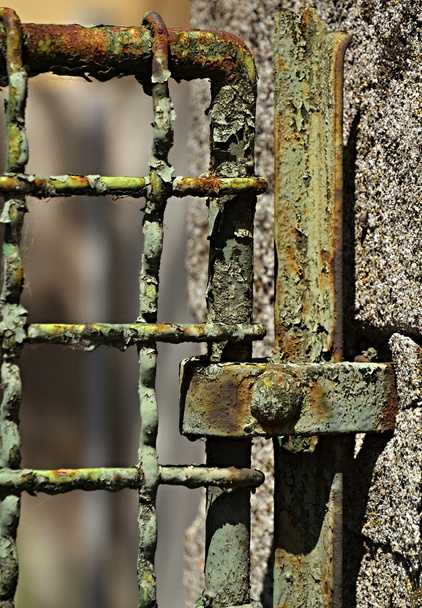 vas kerítés részletesen - Fotó, kép