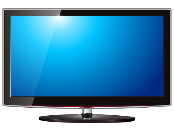 Τηλεόραση LCD - Διάνυσμα, εικόνα