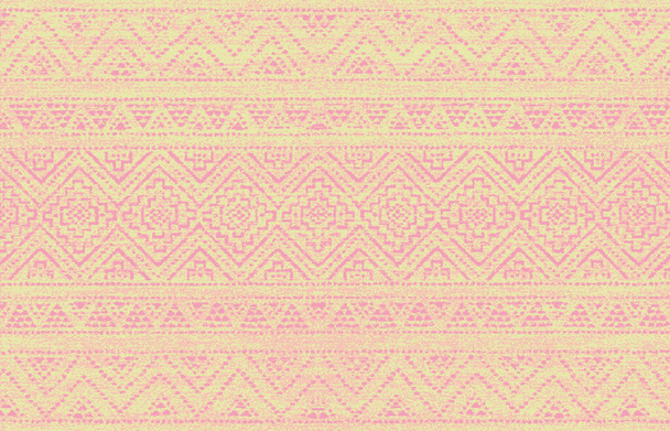 Dywan wanna i dywan Boho styl etniczny wzór projektu z rozpaczliwej tkane tekstury i efekt - Zdjęcie, obraz