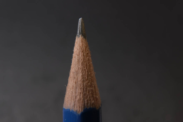 Фото крупным планом угольного карандаша - Фото, изображение