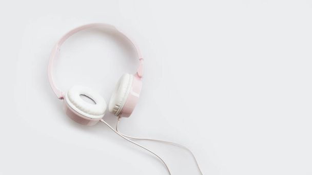 close up of headphones isolated on white background                                                 - Photo, Image