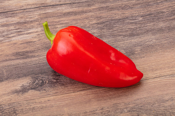 Sweet Red Bell Bulgarian pepper isolated - Photo, Image