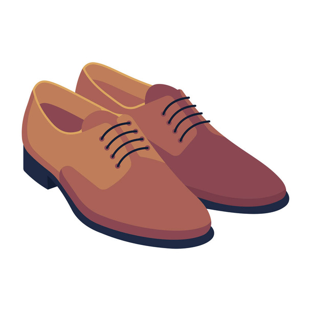 vector illustration of shoe icon - Wektor, obraz
