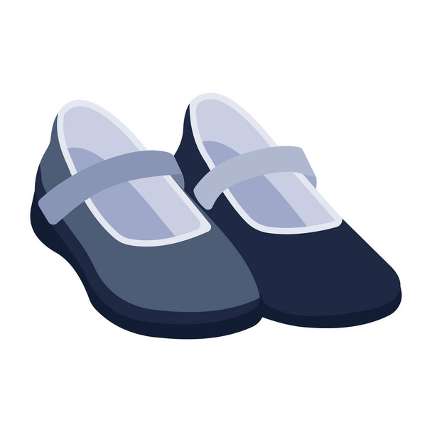sandals icon. flat illustration of shoes vector icons for web - Vecteur, image