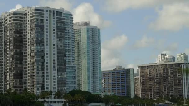 都市のシーンで高層ビルのパララックス映像4k - 映像、動画