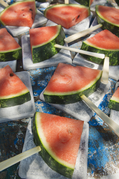 Scheiben Wassermelone  - Foto, Bild