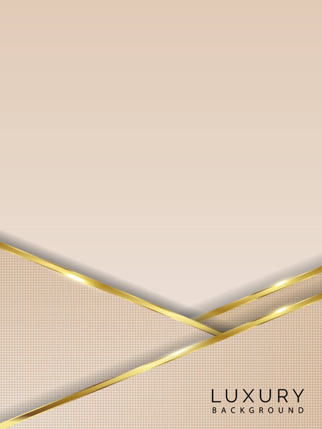 Luxe fond clair abstrait doré peut être utilisé pour les salutations, cartes, invitation, papier peint, web, blog, graphique & impression. - Vecteur, image