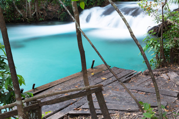 Parque Estadual Jalapao no Tocantins Brasil - Cachoeira da Formiga, perto da Cidade de Mateiros.  - Foto, Imagem