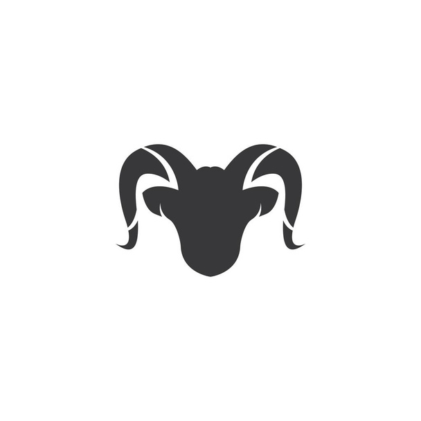 Ram Horns Vector logo Icons Template - Vector, Image