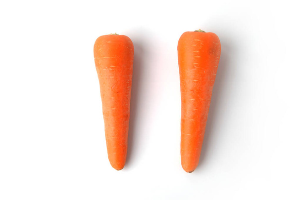 Морква ізольована на білому тлі
 - Фото, зображення