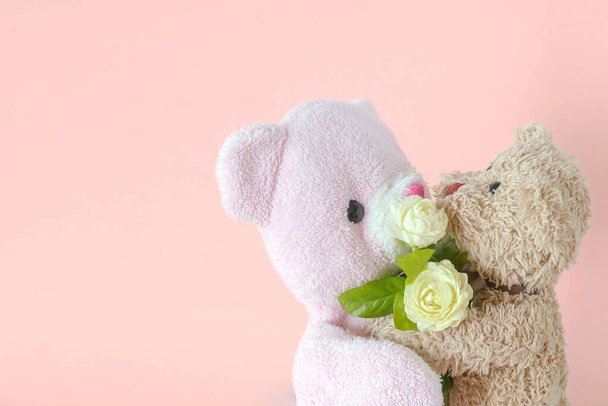 teddy bears, plush toys shot - Photo, Image