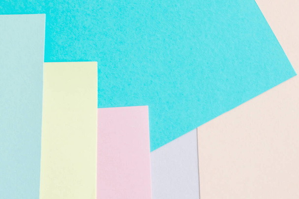 colorful paper sheets, digital wallpaper - Fotografie, Obrázek