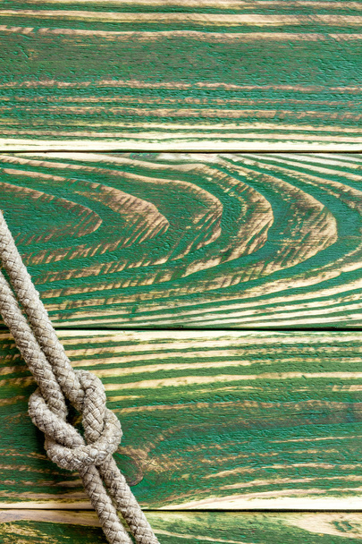 Cuerda marina anudada
 - Foto, imagen