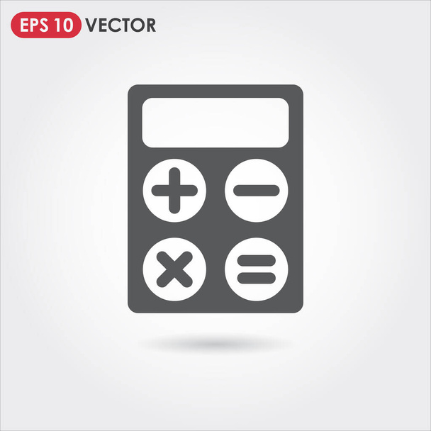 calcolatrice singola icona vettoriale - Vettoriali, immagini