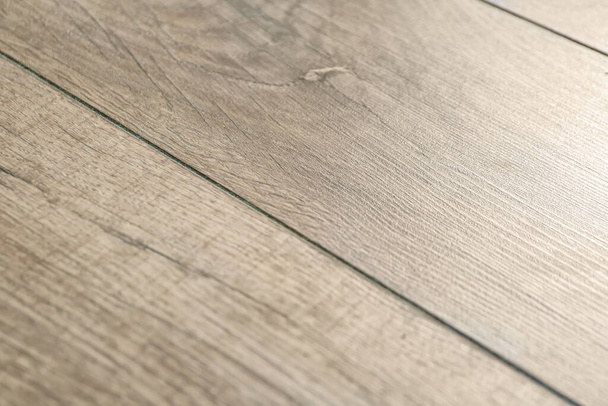 New laminate flooring in room, closeup - Photo, Image