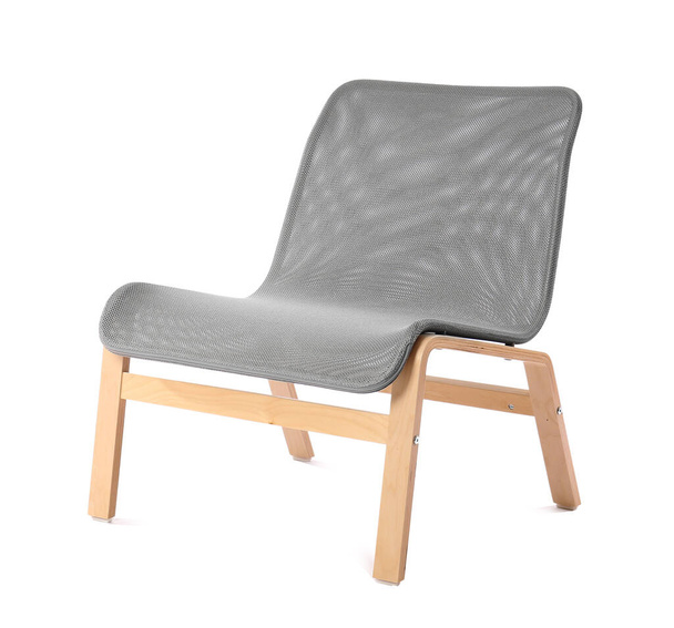 Стильний стілець на білому тлі
 - Фото, зображення