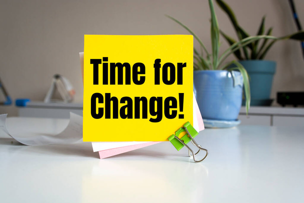 Čas na změnu, obchodní koncepce - Fotografie, Obrázek