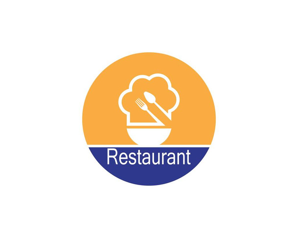Логотип значка ресторану Векторні ілюстрації
 - Вектор, зображення