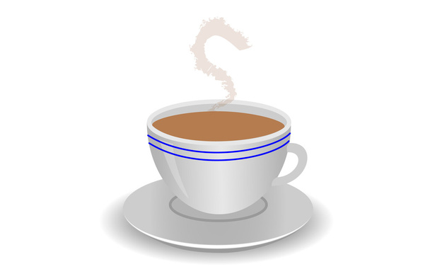 Šálek kávy - Vektor, obrázek